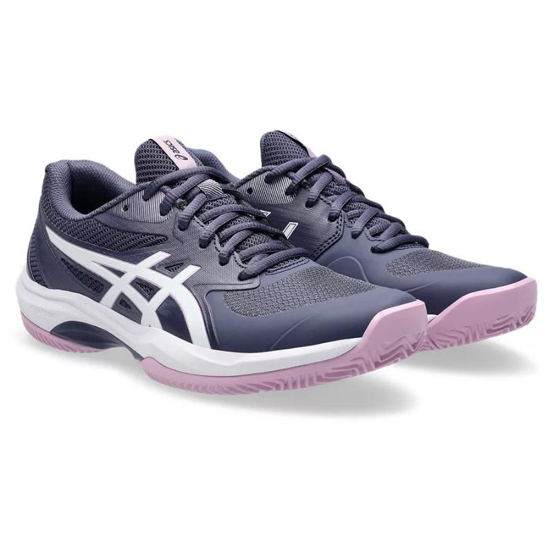 Zapatillas de Pádel de Pádel Asics Game FF Clay Azul Indigo Blanco Mujer