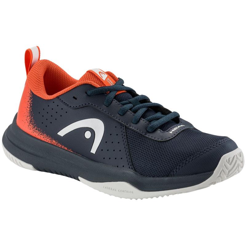Zapatillas de Padel Head Sprint Court 4.0 Azul Oscuro Rojo Junior