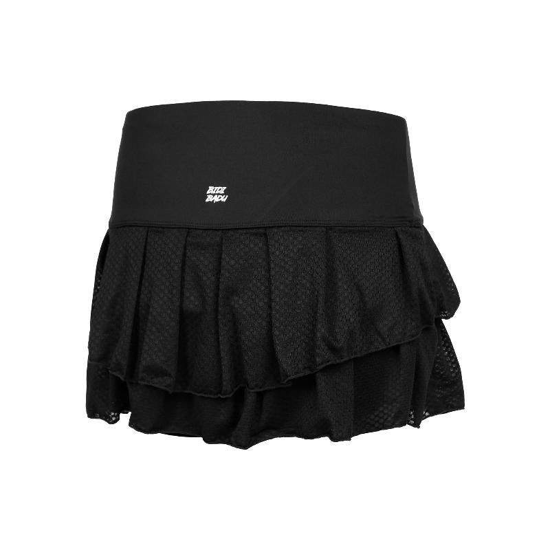 Falda Bidi Badu Crew Plisado Negro