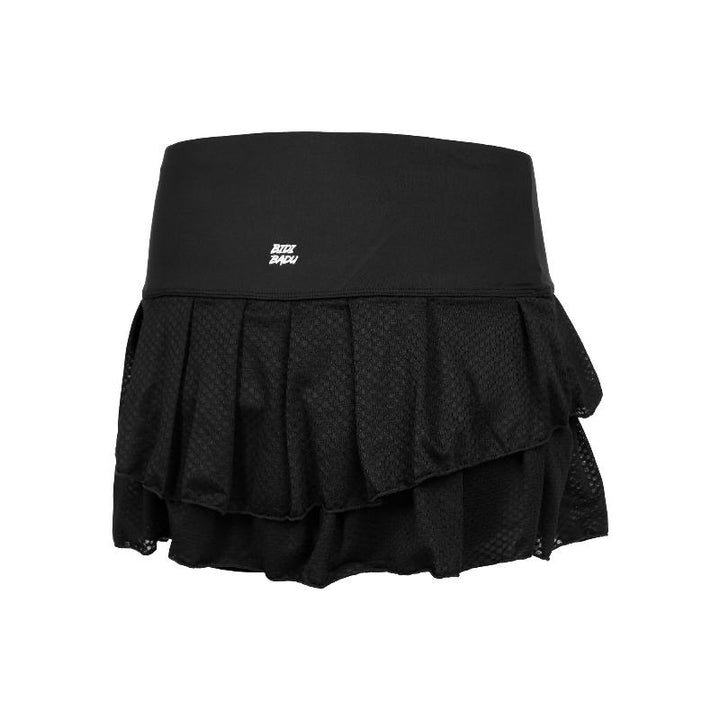 Falda Bidi Badu Crew Plisado Negro
