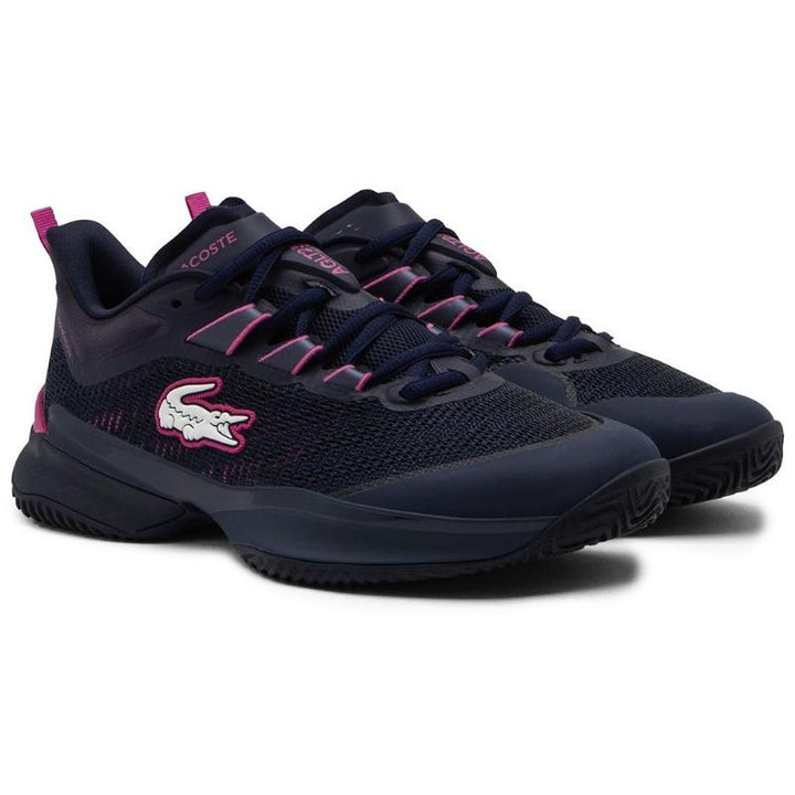 Zapatillas de Pádel de Pádel Lacoste AG-LT23 Ultra 125 Azul Marino Rosa Mujer