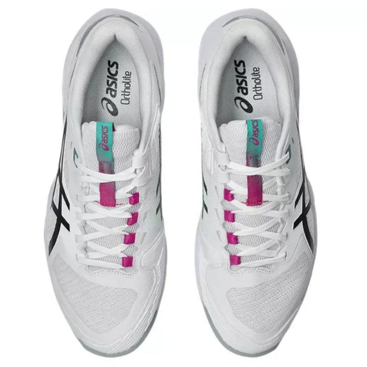 Zapatillas de Padel Asics Solution Speed FF 4 Clay Blanco Rosa