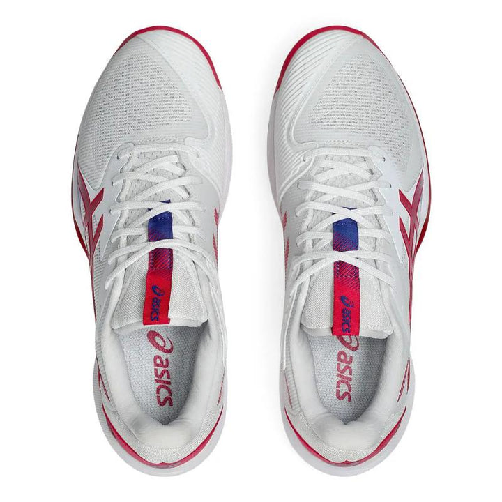 Zapatillas de Padel Asics Solution Speed FF 3 Clay Blanco Rosa Brillante Mujer