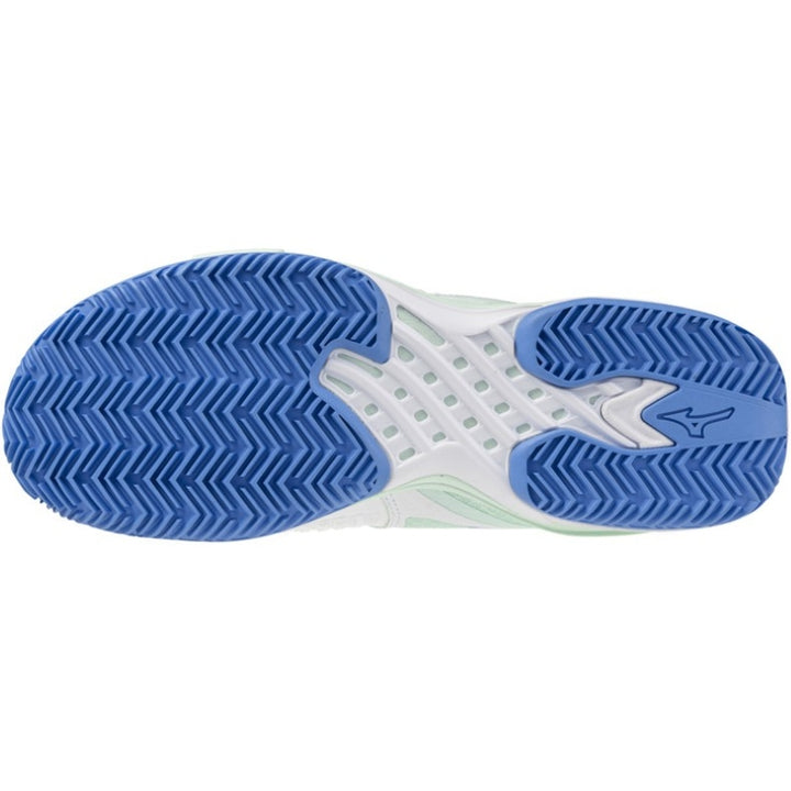 Zapatillas de Pádel de Pádel Mizuno Wave Exceed Tour 6 Clay Blanco Azul Mujer