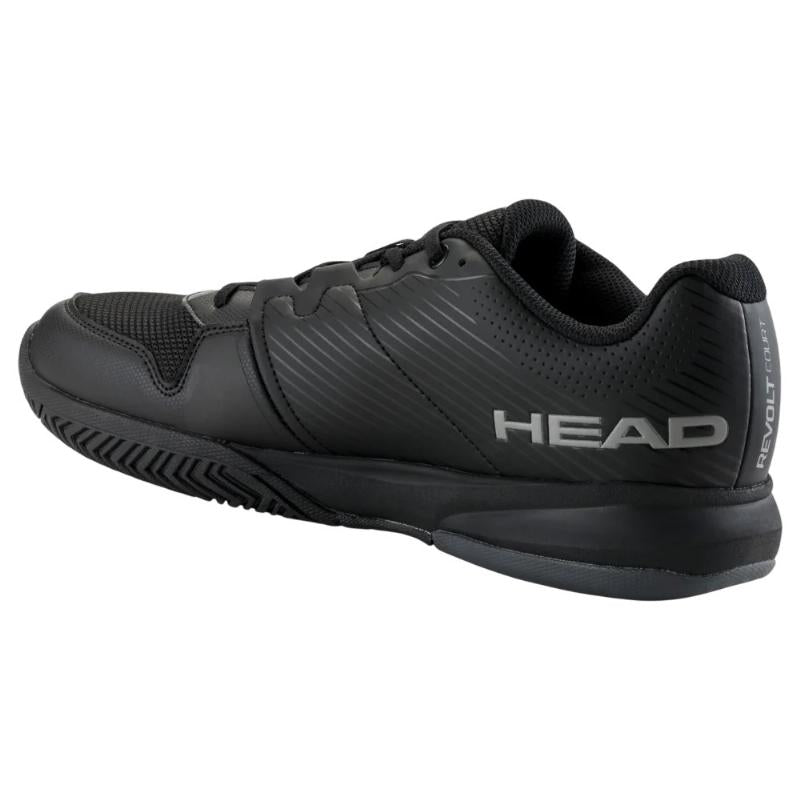 Zapatillas de Padel Head Revolt Court Negro Gris