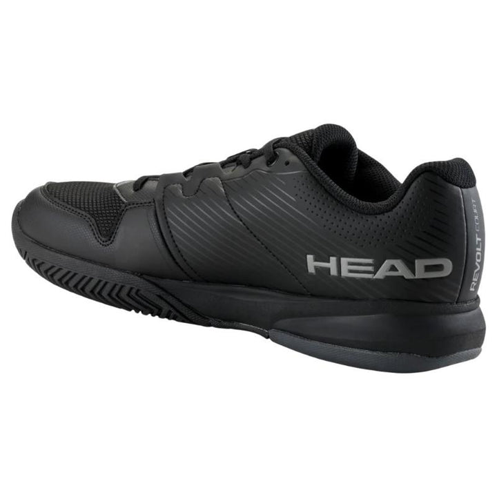 Zapatillas de Padel Head Revolt Court Negro Gris