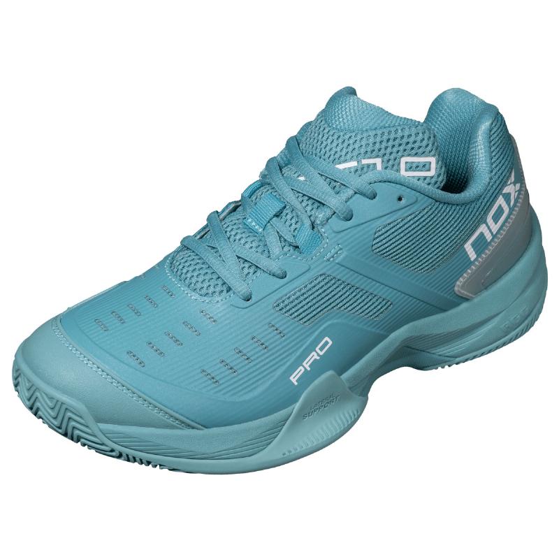 Zapatillas de Padel Nox AT10 Pro Azul Turquesa Blanco
