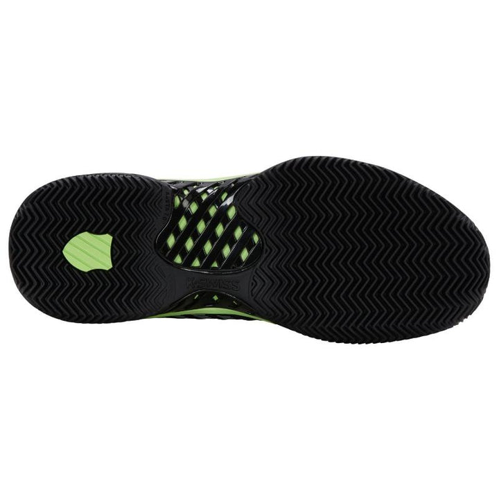 Zapatillas de Padel Kswiss Express Light 3 HB Clay Negro Verde Neon