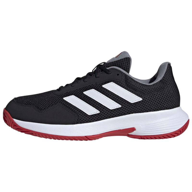 Zapatillas de Padel Adidas Game Spec 2 Negro Blanco Rojo