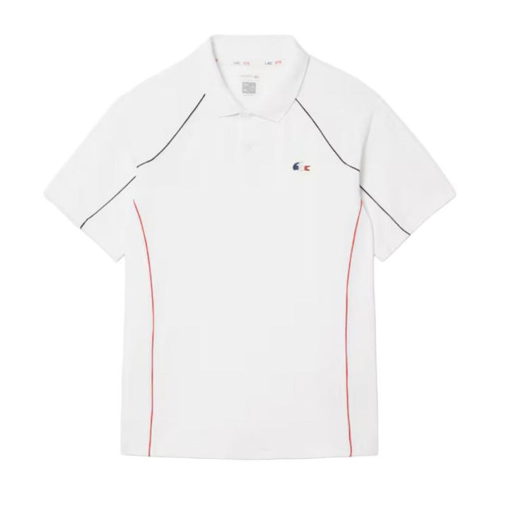 Polo Lacoste Tenis Francia Blanco