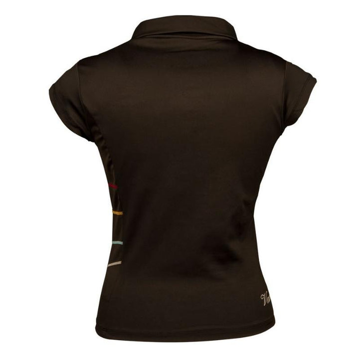 Polo Varlion M/C MD13W02 Negro Mujer