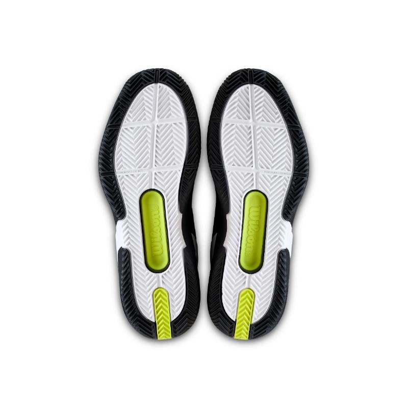 Zapatillas de Pádel de Pádel Wilson Rush Pro 5 Clay Negro Blanco