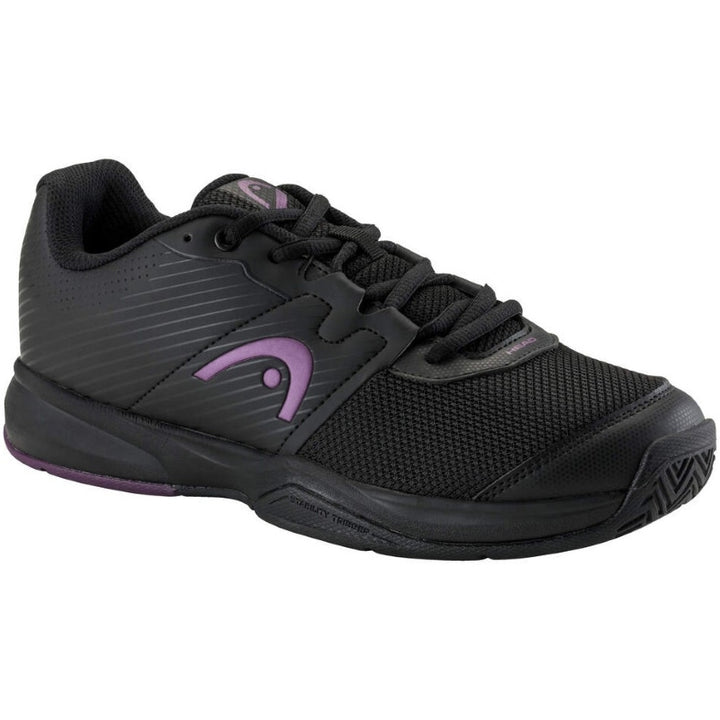 Zapatillas de Padel Head Revolt Court Negro Morado Mujer