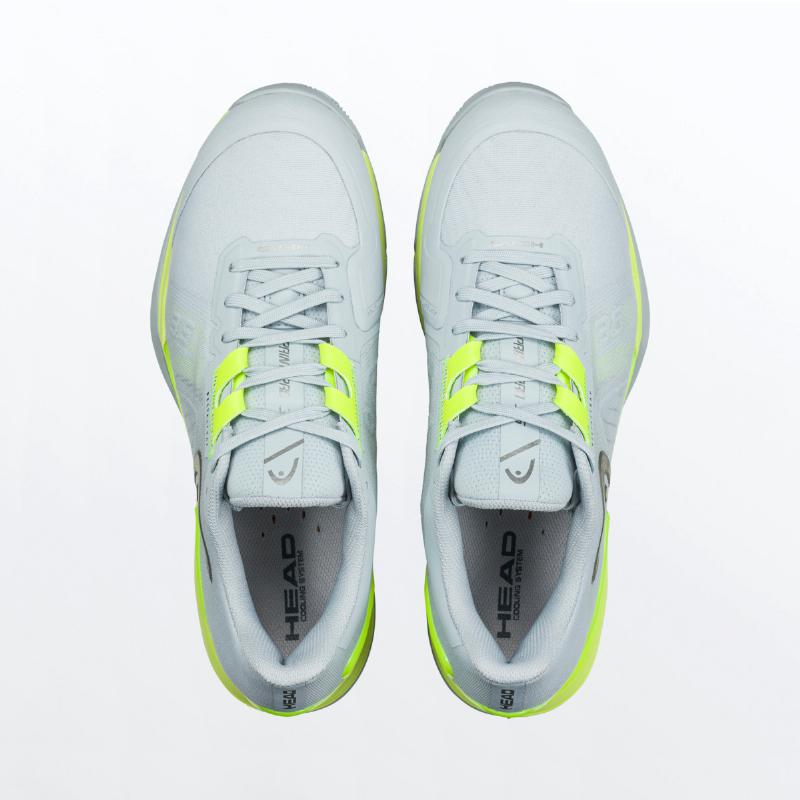 Zapatillas de Pádel de Pádel Head Sprint Pro 3.5 Clay Gris Amarillo