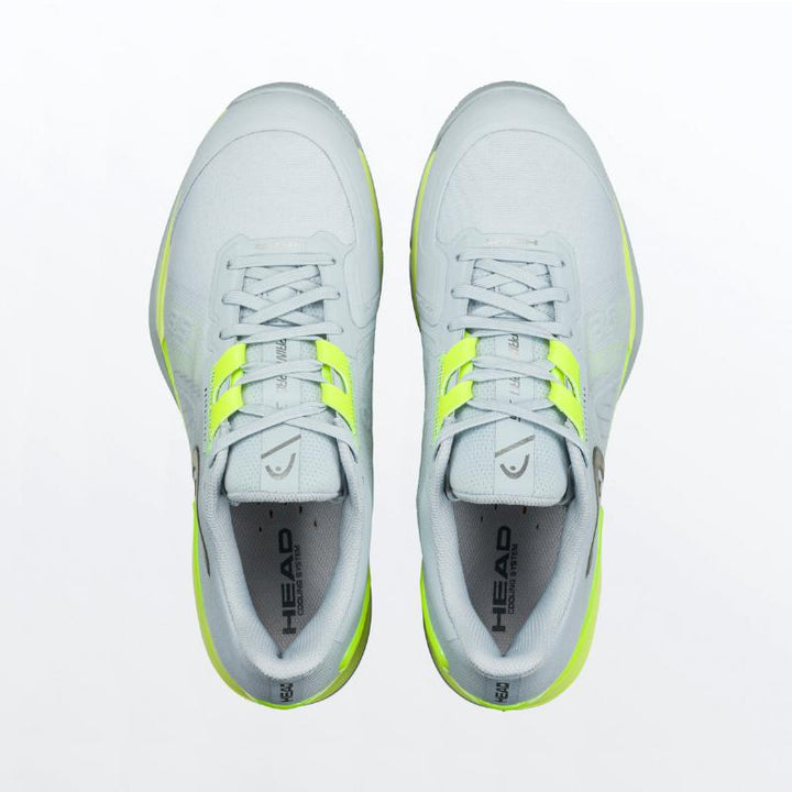 Zapatillas de Pádel de Pádel Head Sprint Pro 3.5 Clay Gris Amarillo