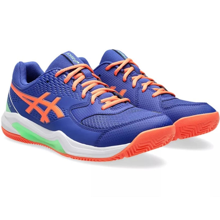 Zapatillas de Padel Asics Gel Dedicate 8 Padel Azul Cobalto Coral