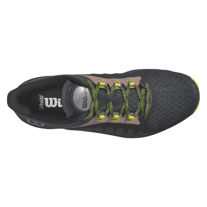 Zapatillas de Padel Wilson Hurakn Pro Negro Verde Lima