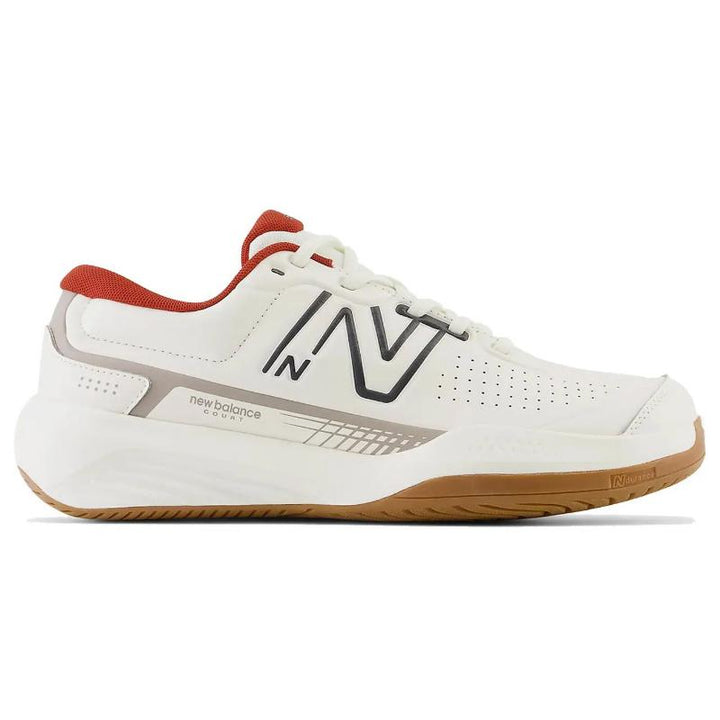 Zapatillas de Padel New Balance 696V5 Blanco Rojo