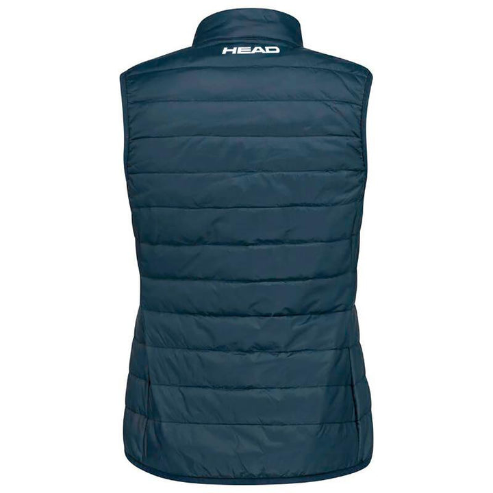 Chaleco Head Club Lightweight Azul Marino Blanco Mujer