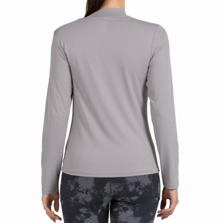 Camiseta Manga Larga Bullpadel Beldo Humo Mujer