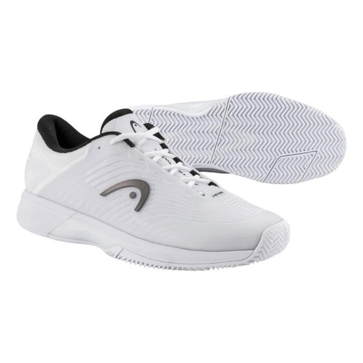 Zapatillas de Padel Head Revolt Pro 4.5 Clay Blanco Negro