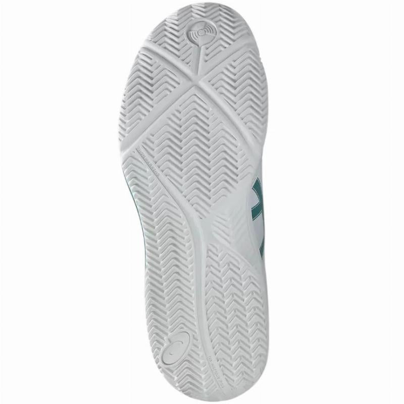 Zapatillas de Padel Asics Gel Dedicate 8 Padel Blanco Verde Pino