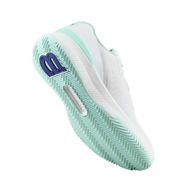 Zapatillas de Pádel de Pádel Wilson Intrigue Pro Clay Blanco Mujer