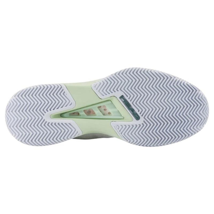 Zapatillas de Pádel de Pádel Head Sprint Pro 4.0 Clay Blanco Verde Claro Mujer