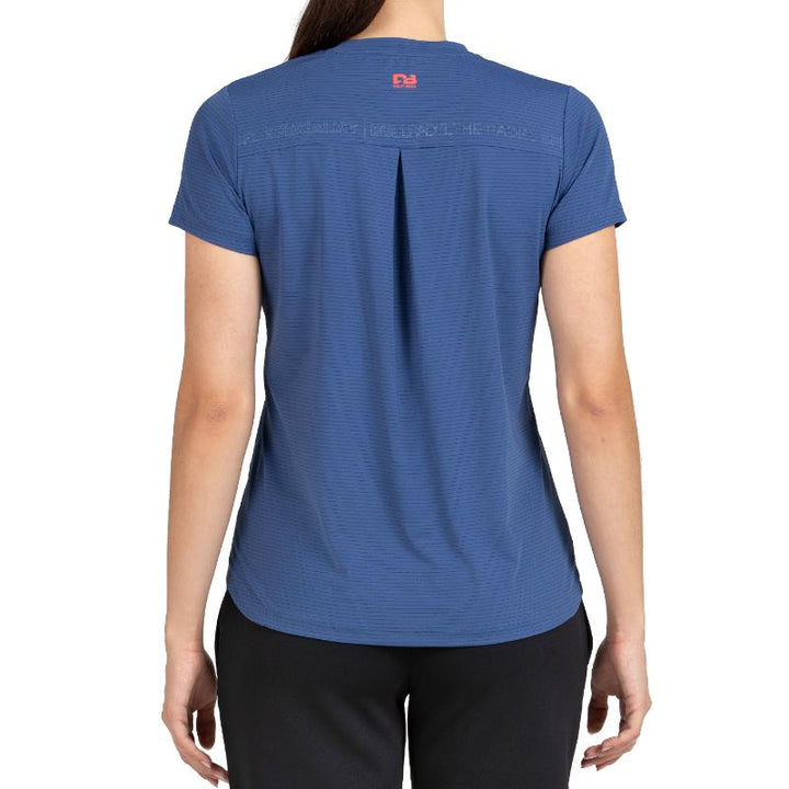 Camiseta Bullpadel Delfi Brea Chamuy Azul Sombra