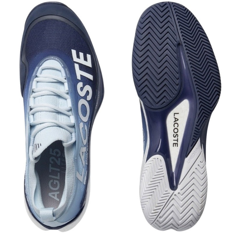 Zapatillas de Padel Lacoste AG-LT25 Lite 125 Azul Oscuro Blanco