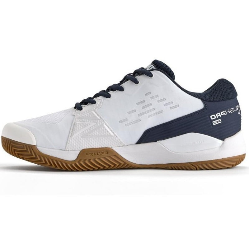 Zapatillas de Padel Wilson Rush Pro Ace Clay Blanco Azul Marino