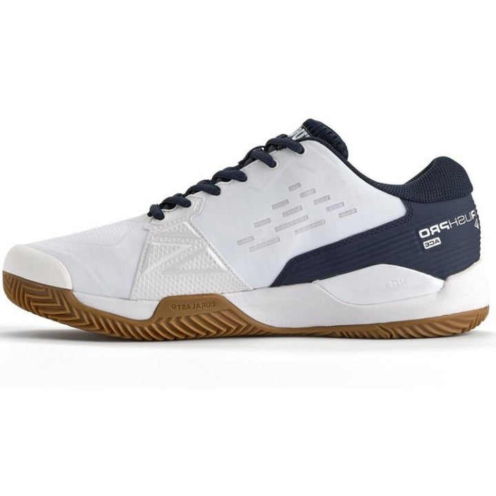 Zapatillas de Padel Wilson Rush Pro Ace Clay Blanco Azul Marino
