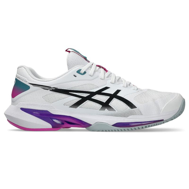 Zapatillas de Padel Asics Solution Speed FF 4 Clay Blanco Rosa