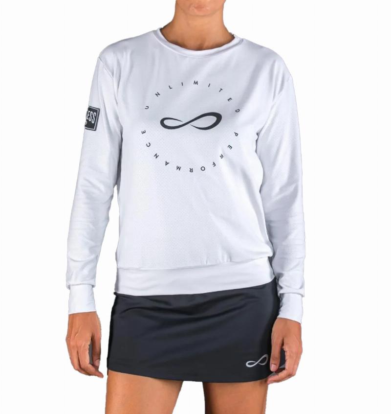 Sudadera Endless Inner Tech Blanco