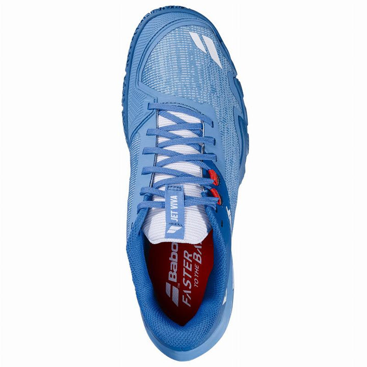 Zapatillas de Padel Babolat Jet Viva Azul Cielo Azul Petroleo
