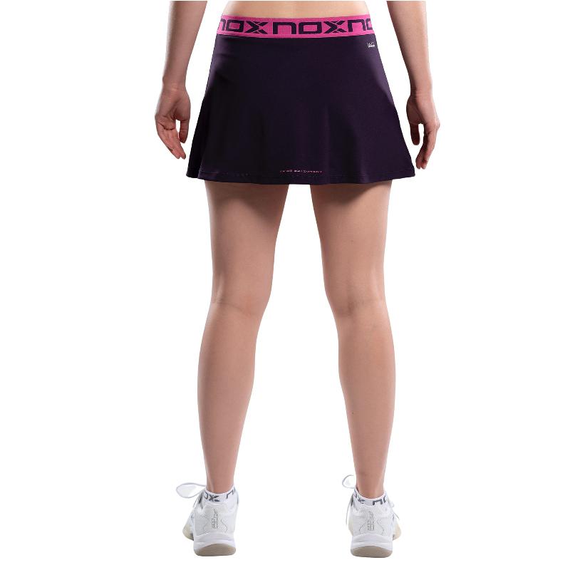 Falda Nox Pro Morado Rosa