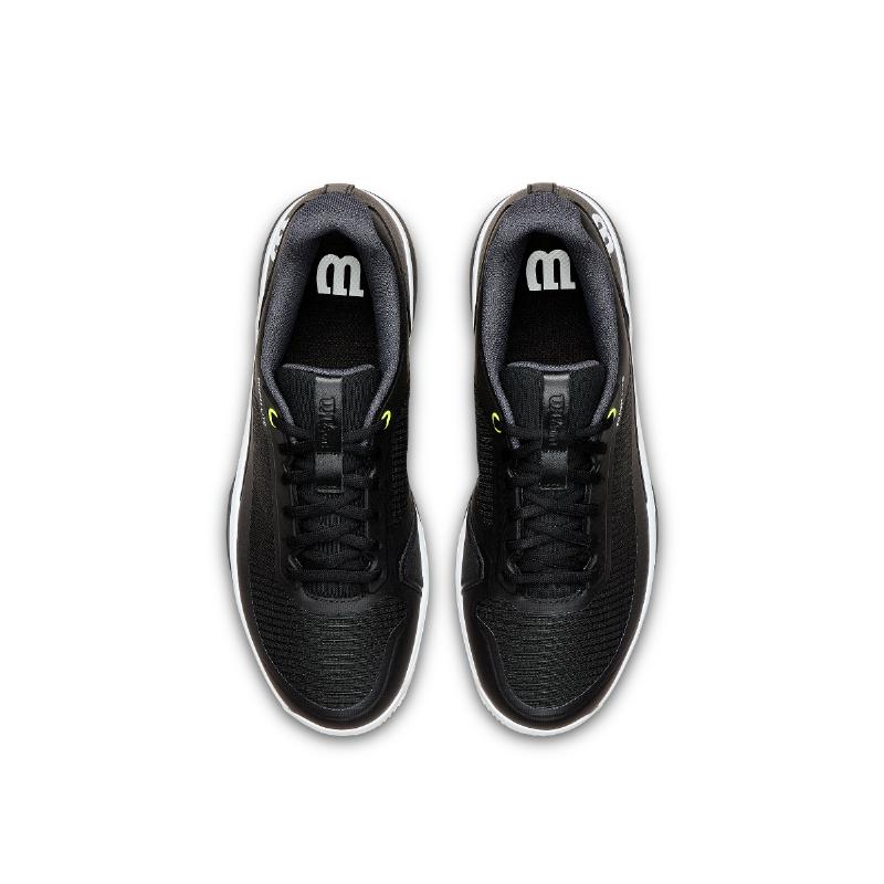 Zapatillas de Padel Wilson Rush Lite 5 Clay Negro Blanco