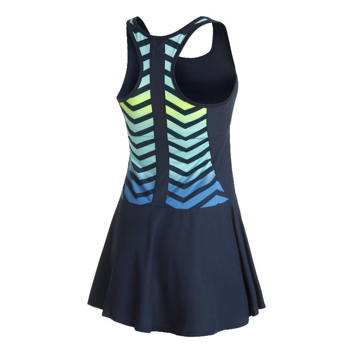 Vestido Bidi Badu Grafic Illumination Azul Oscuro Mix