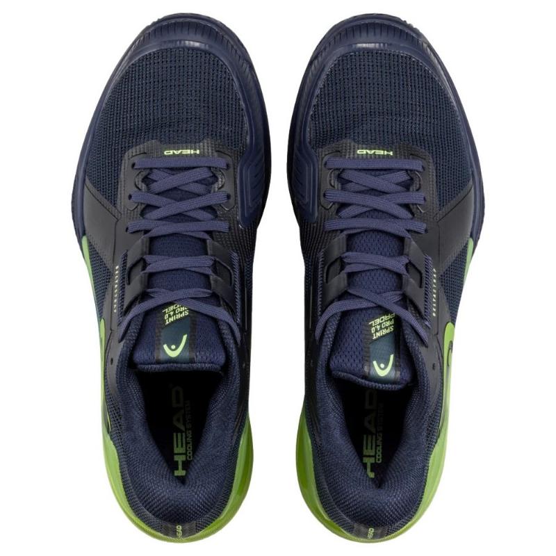 Zapatillas de Pádel de Pádel Head Sprint Pro 4.0 Padel Azul Marino Lima