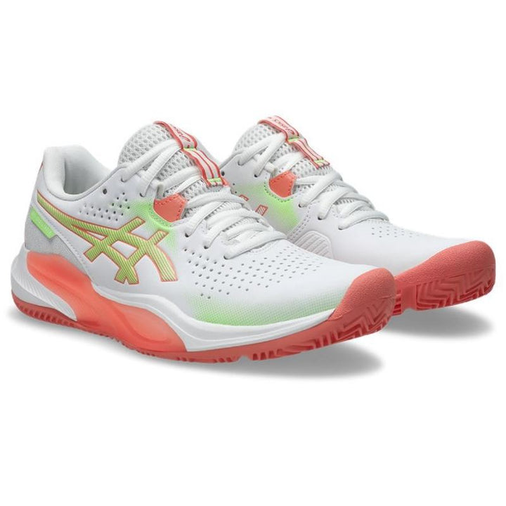 Zapatillas de Padel Asics Gel Challenger 15 Padel Blanco Guayaba Mujer