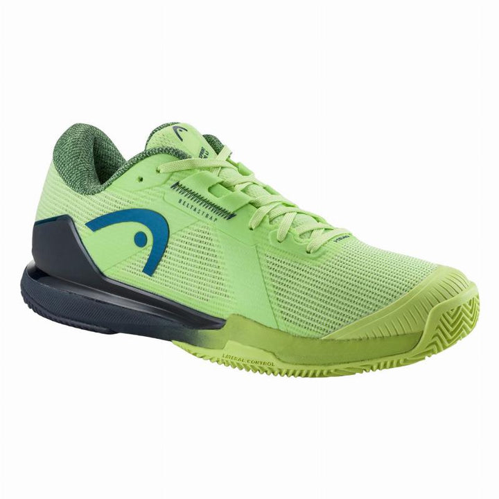 Zapatillas de Padel Head Sprint Pro 4.0 Clay Lima Azul Marino