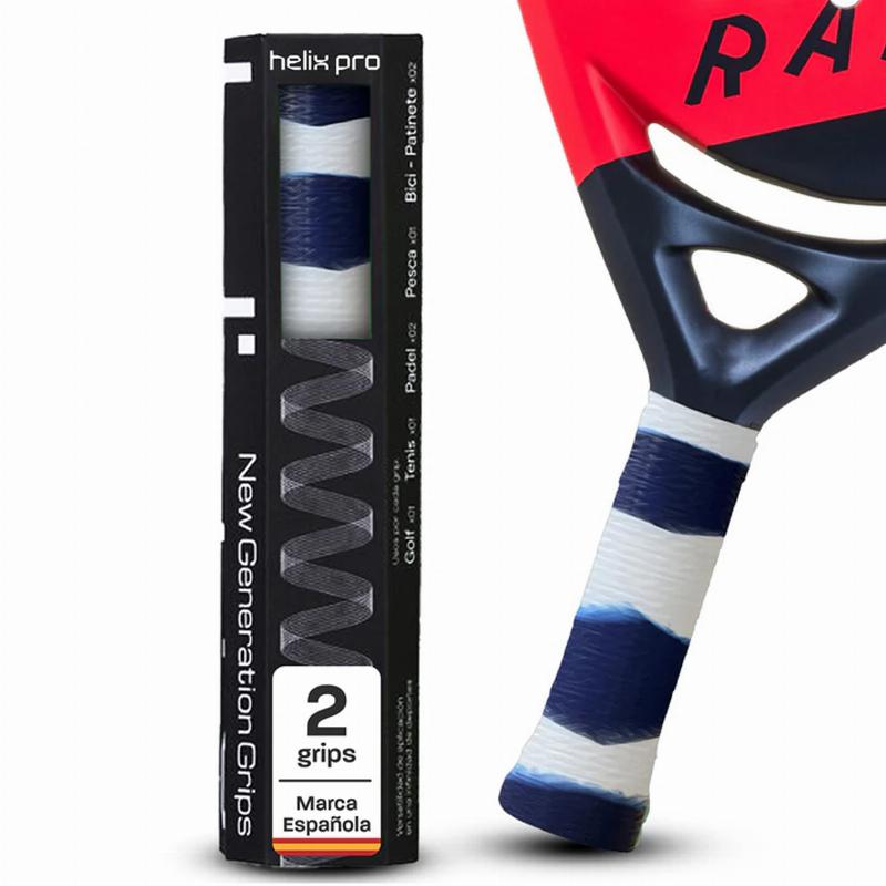 Grip Helix Pro Azul Blanco