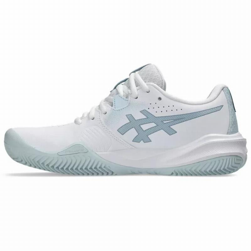 Zapatillas de Padel Asics Gel Challenger 15 Clay Blanco Azul Mujer