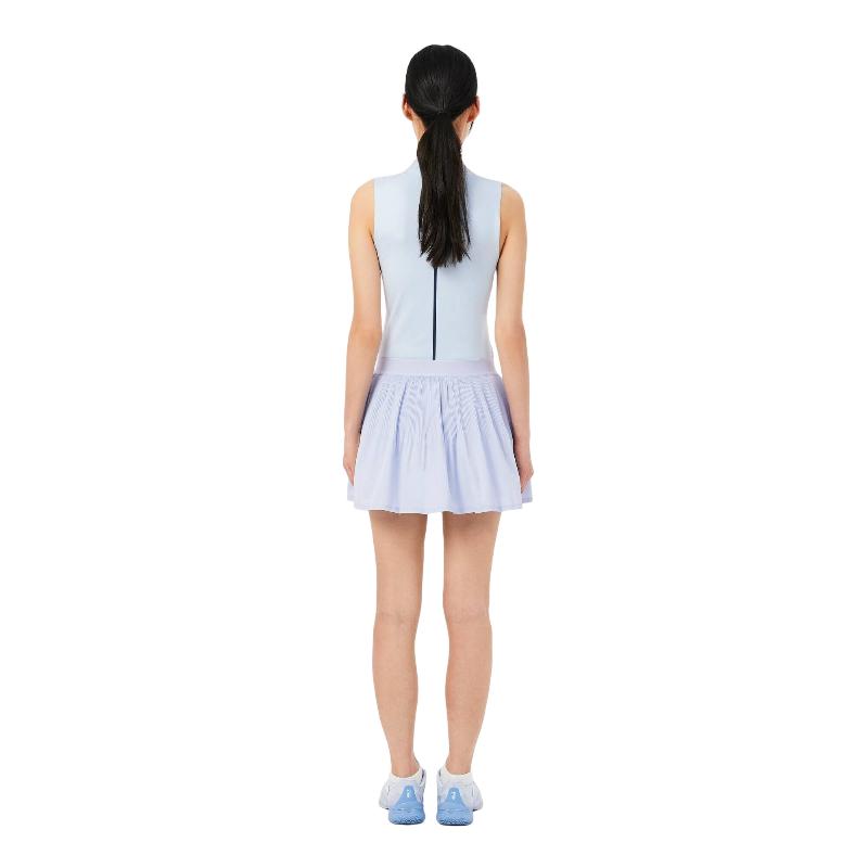 Falda Lacoste Tenis Ultra Dry Azul Claro