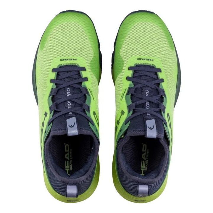 Zapatillas de Padel Head Motion Pro Lima Azul Marino