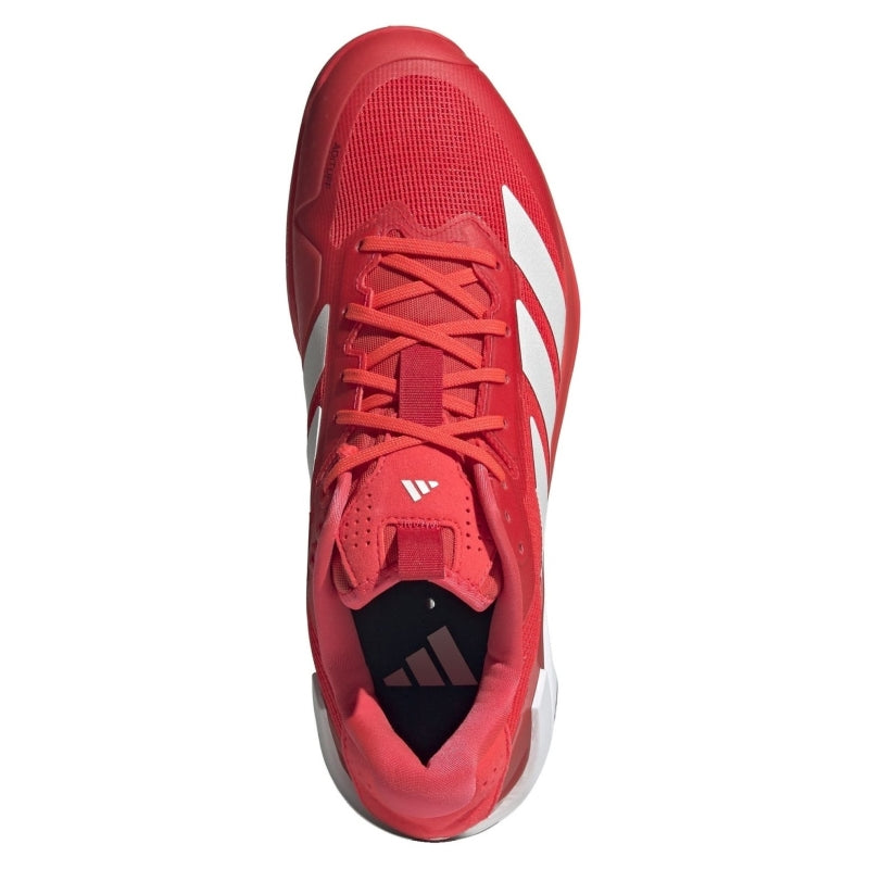 Zapatillas de Pádel de Pádel Adidas Adizero Ubersonic 5 Clay Rojo Blanco