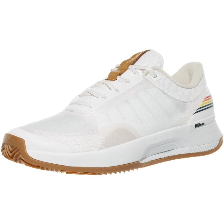 Zapatillas de Padel Wilson Intrigue Tour Clay Blanco Marron Mujer