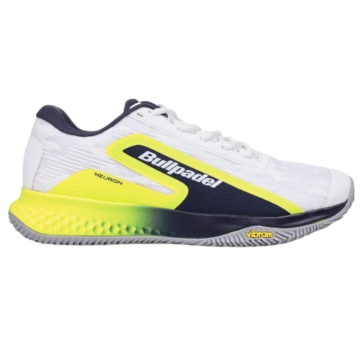 Zapatillas de Padel Bullpadel Chingotto Neuron Vibram 25V Blanco