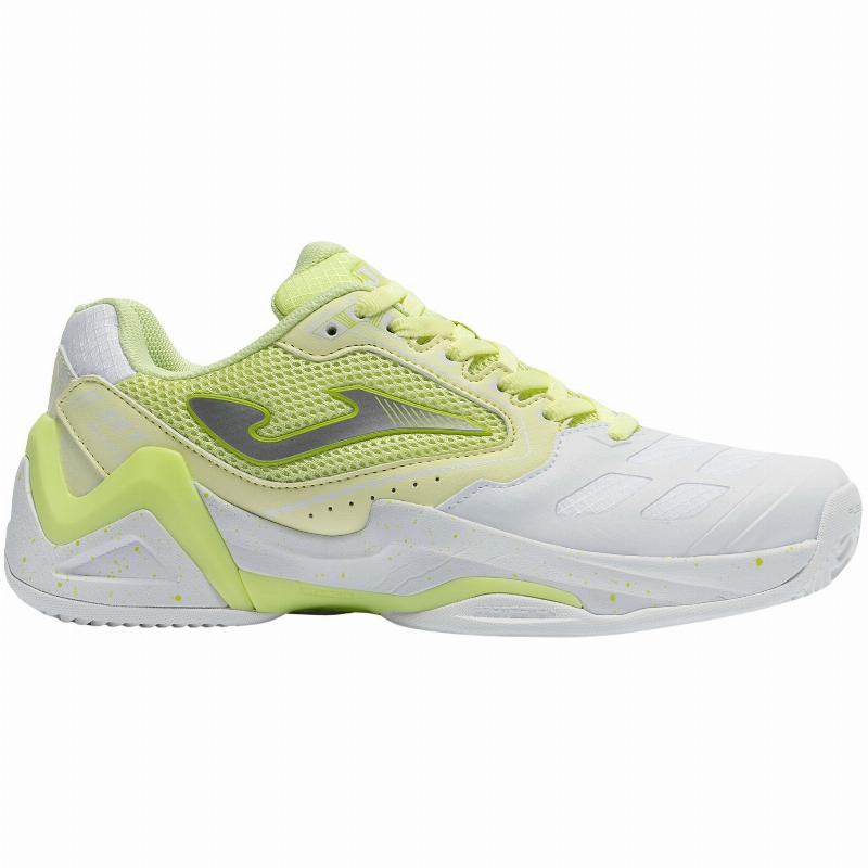 Zapatillas de Pádel de Pádel Joma Set 2611 Blanco Amarillo Mujer