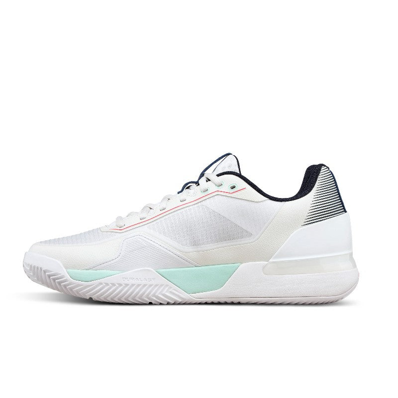 Zapatillas de Padel Wilson Rush Tour 5 Clay Blanco Aqua Coral